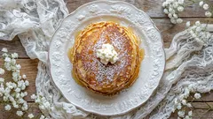 Frittelle di ricotta senza farina: la tua nuova colazione preferita.